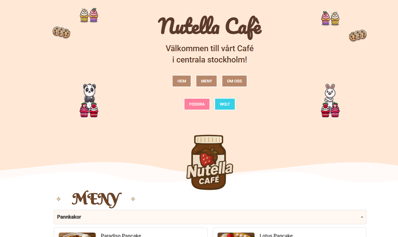Förhandsvisning av projektet KAFETERIA